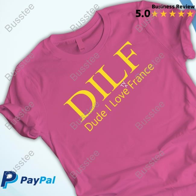 Christine Dilf Dude I Love Ty France Hooded Sweatshirt