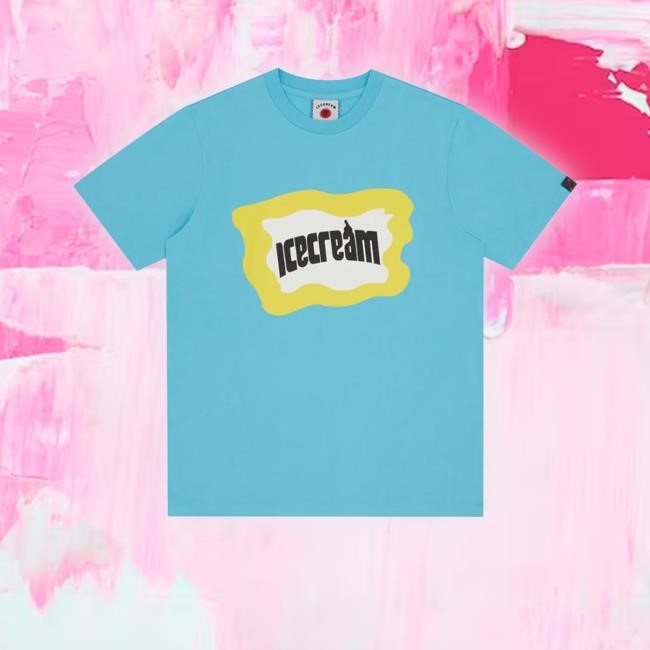 Icecream Store Splatter Long Sleeve Shirt