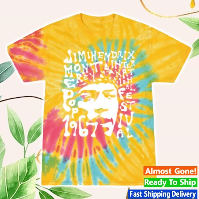 Trending Monterey Tiedye Shirts Authentic Hendrix Shop Merch Store