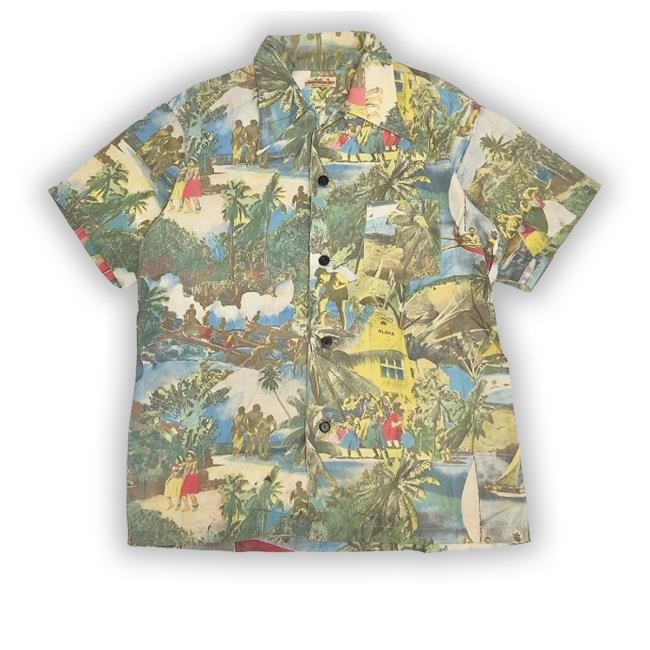 Mack Hawaiian 1940'S Vintage Shirt Mack Hawaiian 1940'S Vintage Shirt