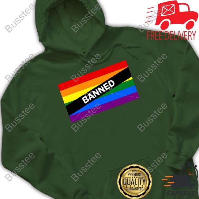 Donald Trump Lgbtq Pond5 Banned Ban Gay Flag T-Shirt,Hoodie,Sweatshirt