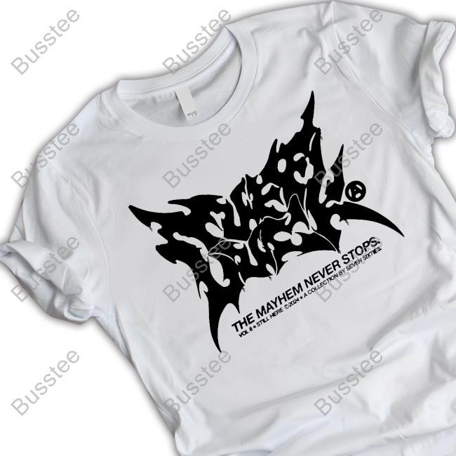 Volume 8 Logo The Mayhem Never Stops Long Sleeve Volume 8 Logo The Mayhem Never Stops Long Sleeve