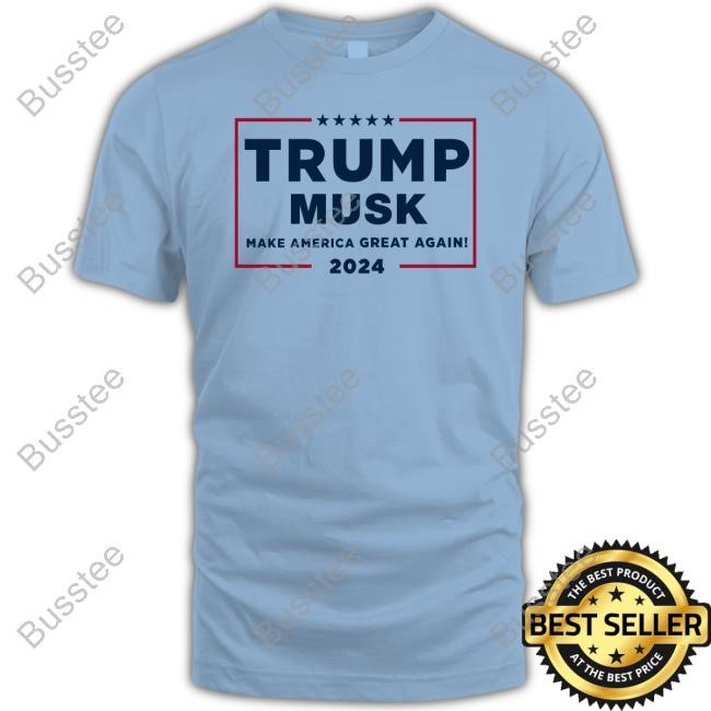 Dogedesigner Trump Musk Make America Great Again 2024 Shirts