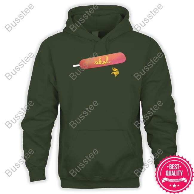 Minnesota Vikings Skol Hotdog Tee Shirt