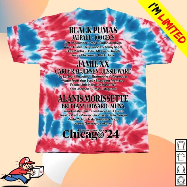 Pitchfork 2024 Tie Dye Shirt