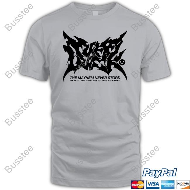 Volume 8 Logo The Mayhem Never Stops Long Sleeve Volume 8 Logo The Mayhem Never Stops Long Sleeve