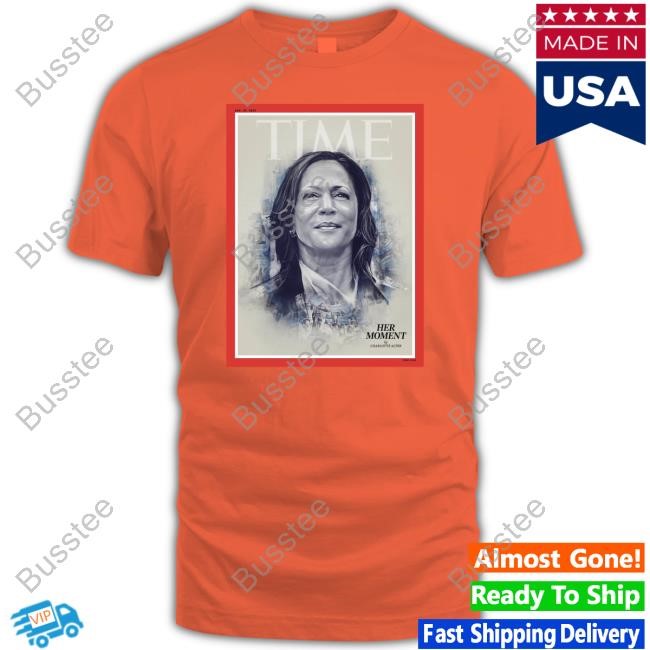 Time Magazine Kamala Her Moment By Charlotte Alter Long Sleeve