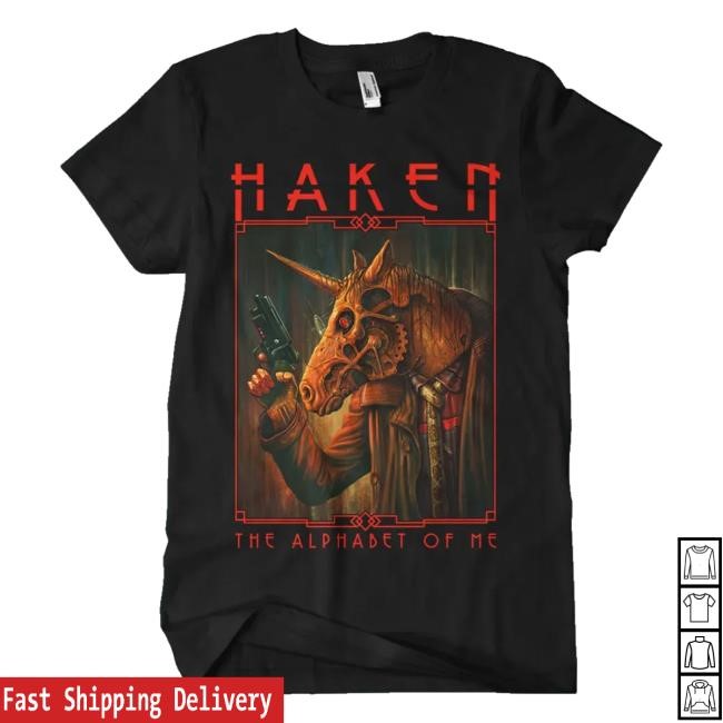 Haken The Alphabet Of Me New Shirt Haken Merch