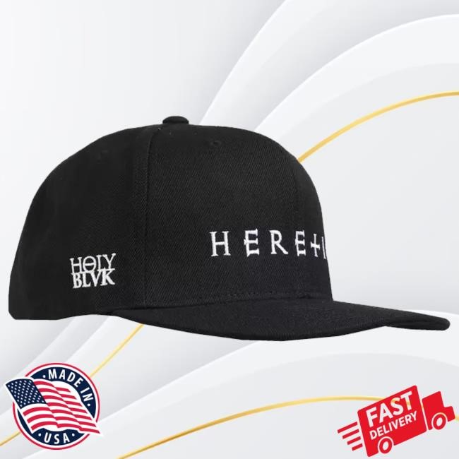 Metal Shop Merch Cap Holy Black - Heretic headwear Metal Shop Merch Cap Holy Black - Heretic headwear