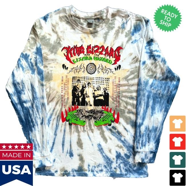 Kglw Hibernation Tie-Dyed Long Sleeve Tee Shirt Kglw Hibernation Tie-Dyed Long Sleeve Tee Shirt