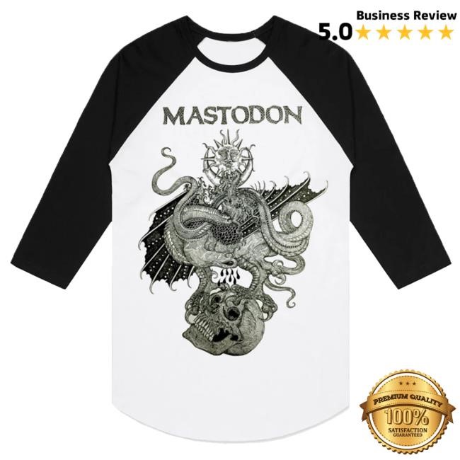Mastodonrocks Merch Drakul Raglan Crewneck Sweatshirt Mastodonrocks Merch Drakul Raglan Crewneck Sweatshirt