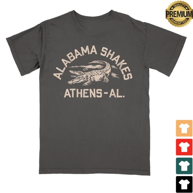 Official Alabama Shakes Gator Long Sleeve Shirt - Busstee
