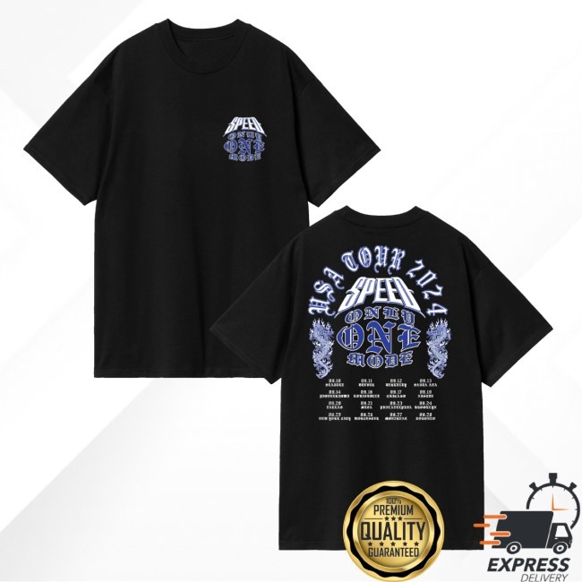 Speed Usa Tour 2024 Shirt  Hoodie  Sweatshirt Speed Merch Store - Busstee