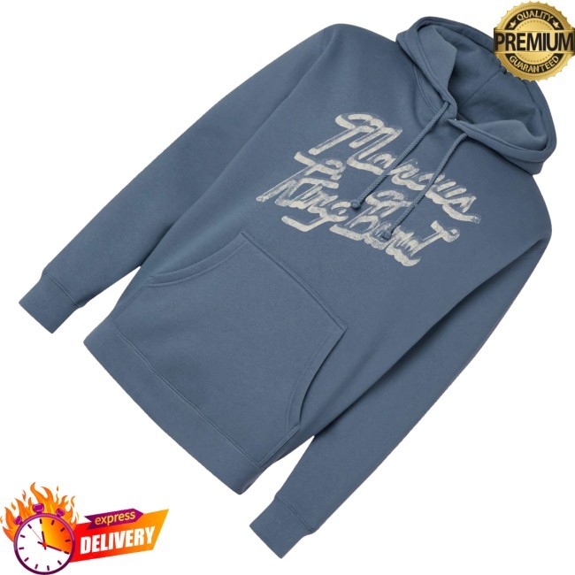 Trending Marcus King Merch Mkb Script Navy Zip Hoodie - Busstee