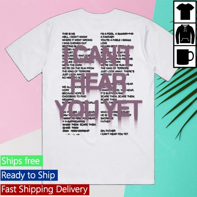 Trending President Merch I Can’T Hear You Yet Hoodie - Busstee