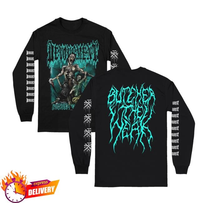 Realityfade Merch Store Shop Devourment Butcher The Weak T-Shirt  Hoodie  Tank Top  Sweater And Long Sleeve T-Shirt - Busstee