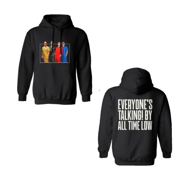 All Time Low Merch Store Shop Everyone's Talking Tee Shirt - Busstee