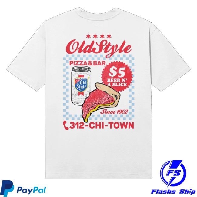 Old Style Beer Store Color Pizza & Bar Youth T Shirt - Busstee