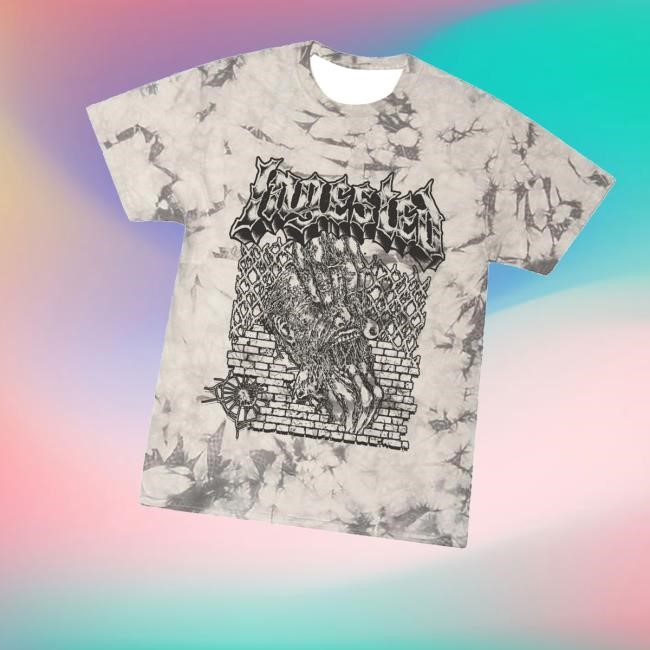 Indiemerch Store Ingested Face Ripper Crystal Wash Tee T-Shirt - Busstee