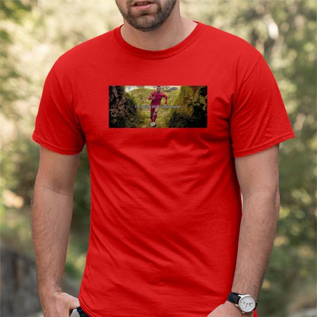 Redmen Merch Joel Matip I'm Going On An Adventure Sweatshirt Ste Hoare