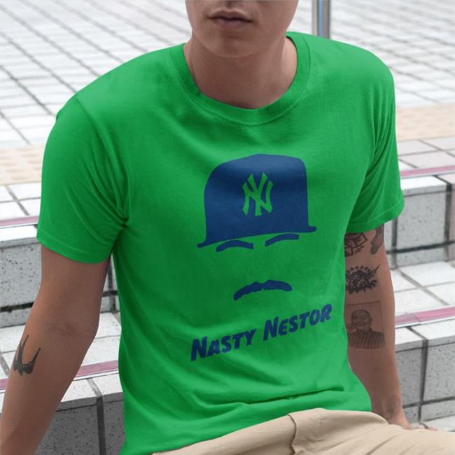 Nestor Cortes Wearing Nasty Nestor Hoodie Nestor Cortes Wearing Nasty Nestor Hoodie