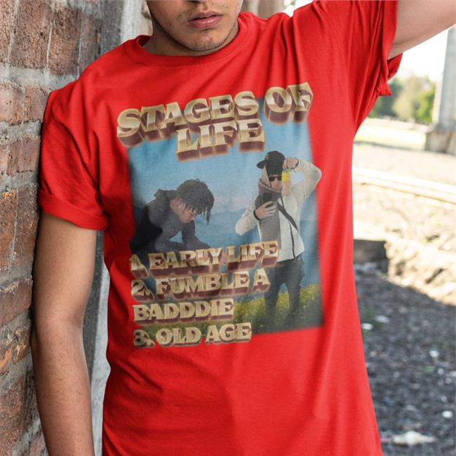Stages Of Life 1. Early Life 2. Fumble A Badddie 3. Old Age Hoodie