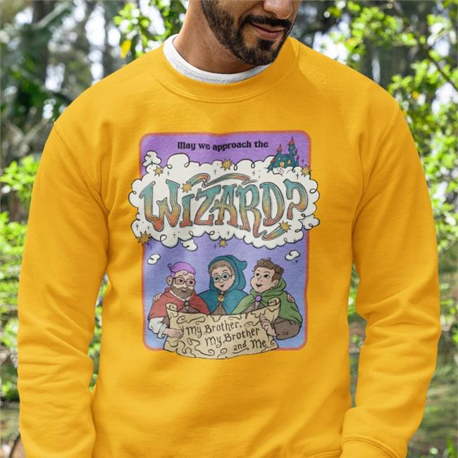 Mbmbam May We Approach The Wizard Tees Mcelroy Merch