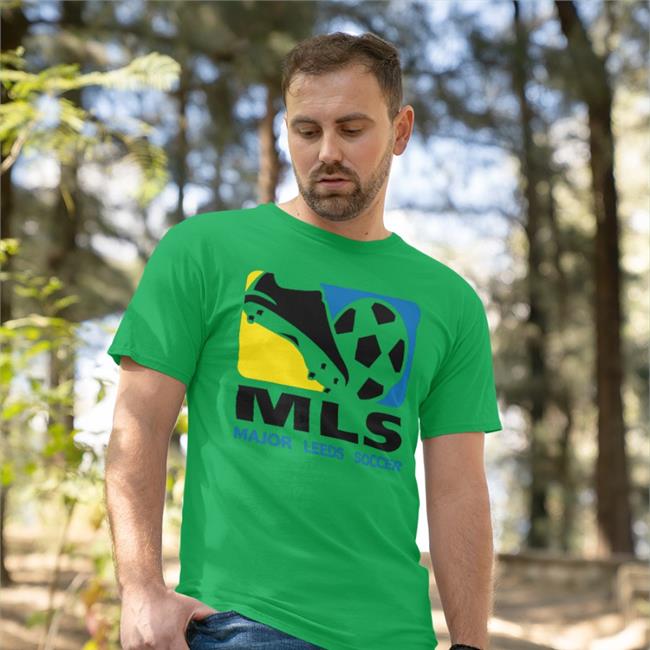 John Muller Mls Major Leeds Soccer Tee Shirt Johnspacemuller