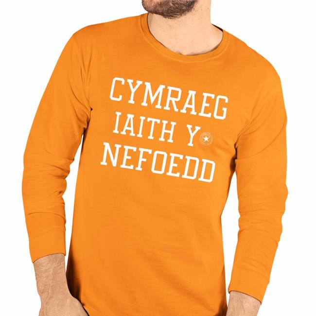 Cowbois Merch Cymraeg Iaith Y Nefoedd Shirt Carol Vorderman