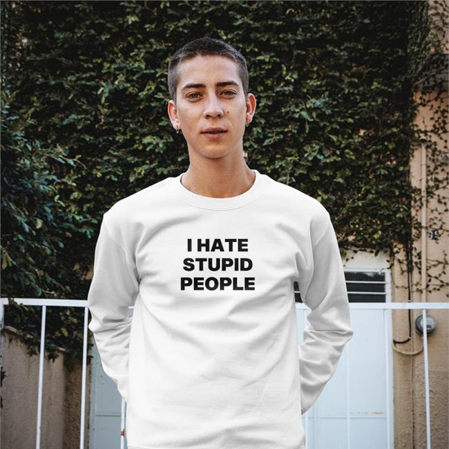 Funny I Hate Stupid People Shirt