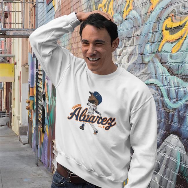 Breaking T Store Yordan Alvarez Caricature Hoodie