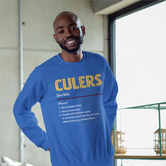 Sarah Wearing Culers Definition Sweatshirt
