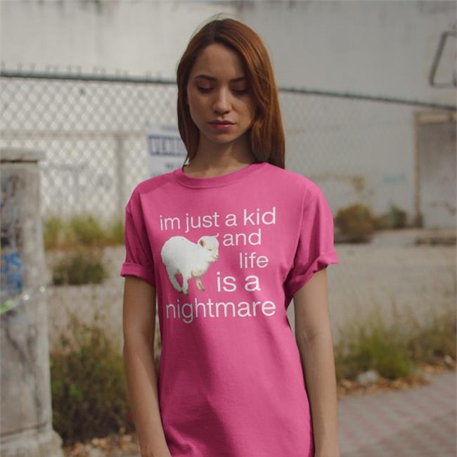 Goodshirts I'm Just A Kid And Life Is A Nightmare Sweatshirt