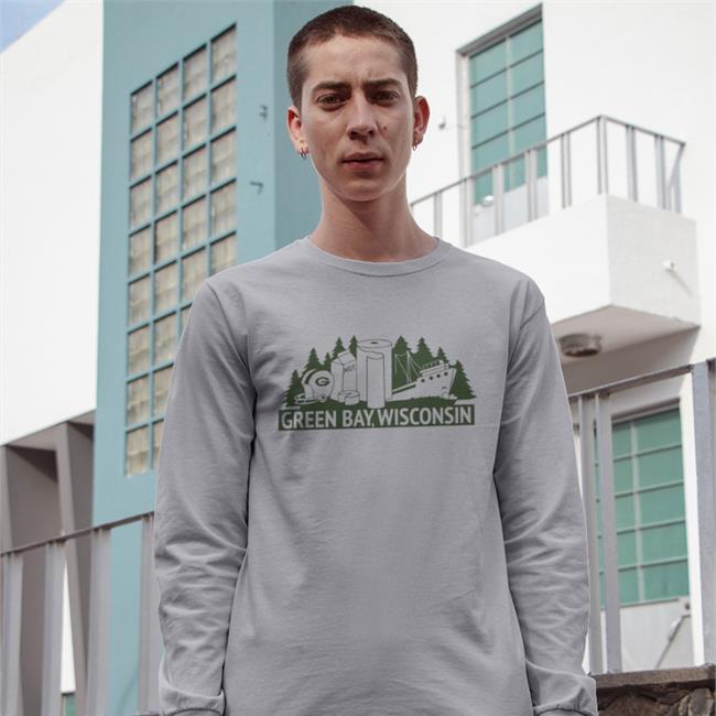 Green Bay City Flag 1973 Shirt City of Green Bay Bonfire Store
