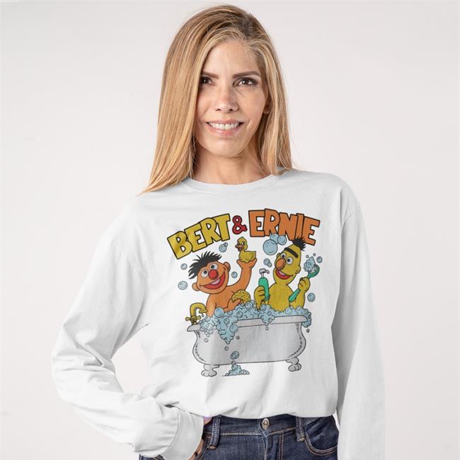 Bert And Ernie Tee Shirt Wet & Unprotected Podcast