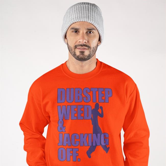 Hauntedstarbuck Dubstep Weed And Jacking Off T Shirt White