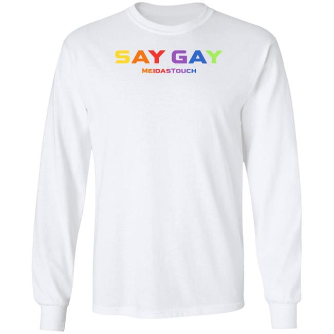 Meidastouch Store Say Gay Meidastouch Shirt Texas Paul