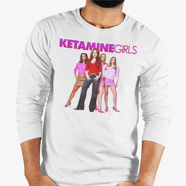Shirts That Go Hard Ketamine Girls Shirt Grey