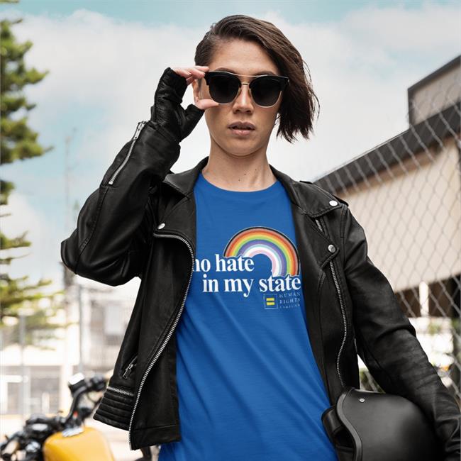 Human Rights Campaign Store Ron Desantis No Hate In My State Shirt