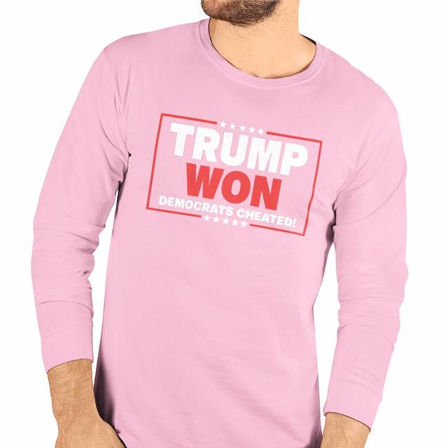 Il Donaldo Trumpo Trump Won Democrats Cheated Tee Shirt