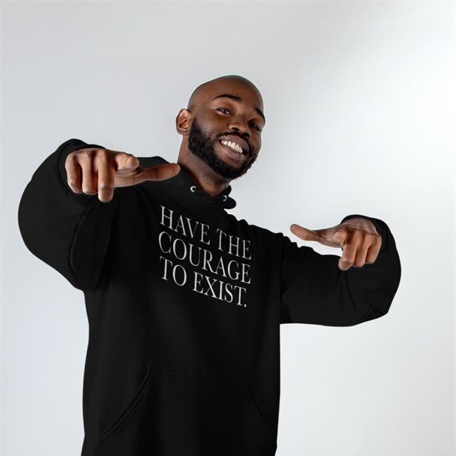 Daniel Howell Have The Courage To Exist Hoodie Irl Merch