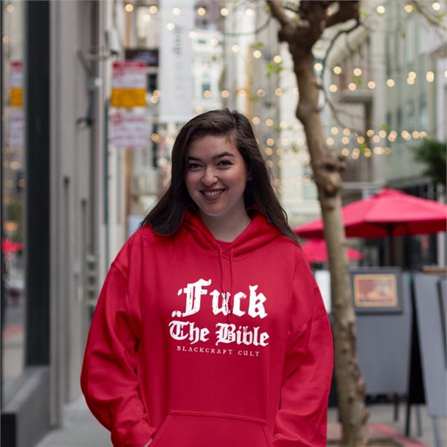 Fuck The Bible Tee Blackcraft Cult
