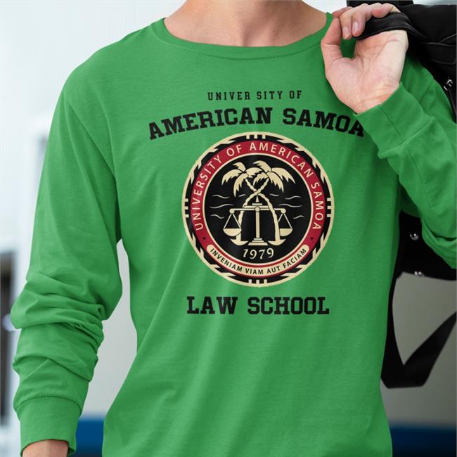 University Of American Samoa Law School Shirt
