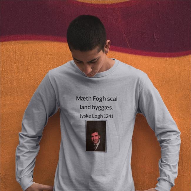 Denmark Maeth Logh Scal Land Byggaes Jyske Logh 1241 Tee Shirt White
