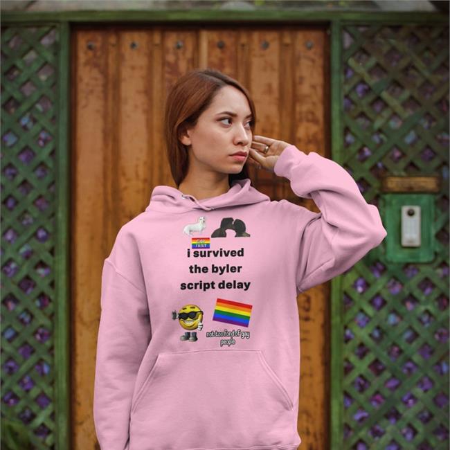 Loveubyler Gay Test I Survived The Byler Script Delay Shirts