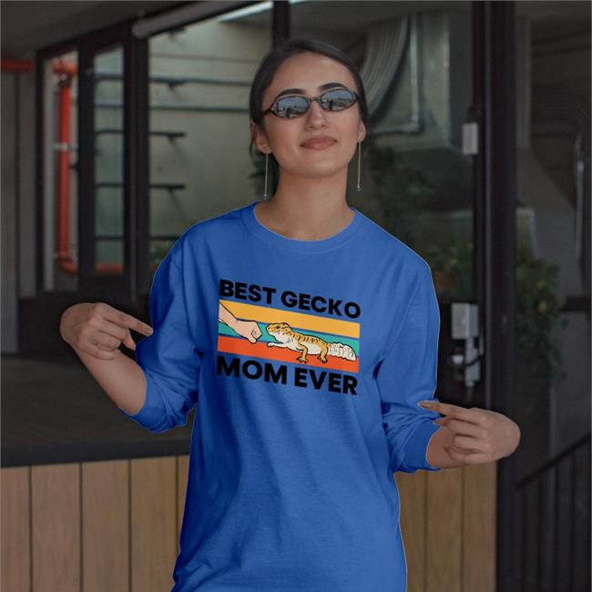 Pssst No One Cares Hoodie Itsandrizzle Best Gecko Mom Ever T Shirt