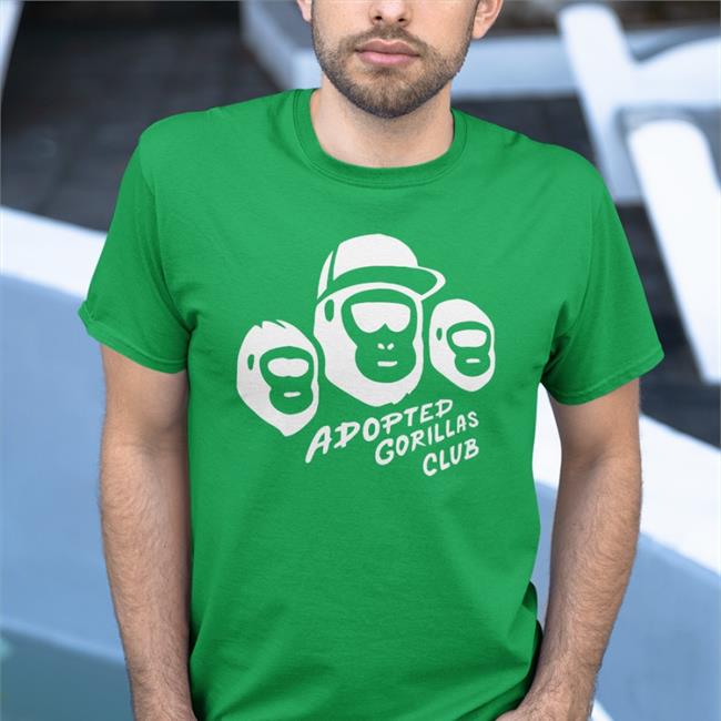 Adopted Gorillas Club Shirts Adoptedgorillas Merch