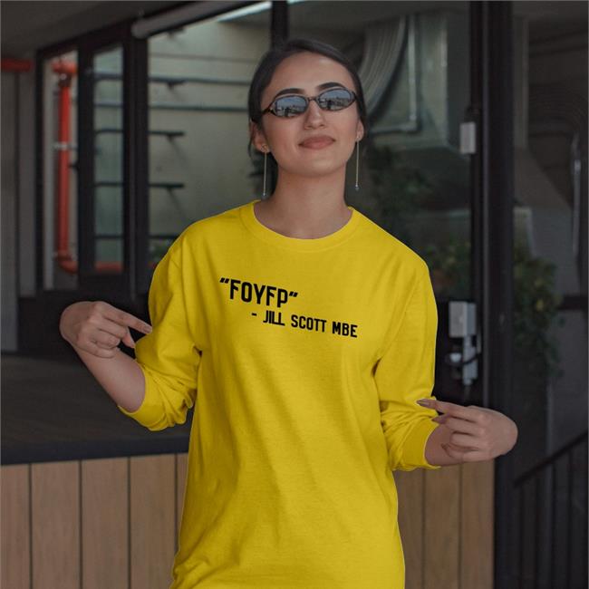 Wearefoudys Foyfp Jill Scott Mbe T Shirt