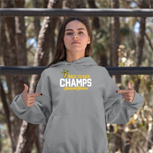 Back To Back Champs Savannah Bananas Shirt