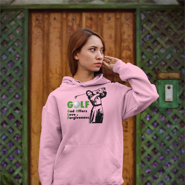 Goodshirts Golf God Offers Love Forgiveness Tees Jesus